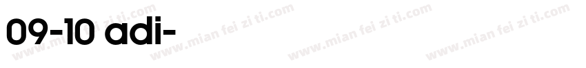 09-10 adi字体转换